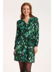 Smashed Lemon Sukienka w kolorze zielonym rozmiar: L. Zielone sukienki damskie Smashed Lemon, na co dzień, l, bez wzorów, z tkaniny, bez kołnierzyka, bez ramiączek, midi, proste. Za 143.90 zł.