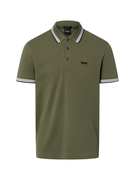BOSS Green koszulka polo - Paddy Mężczyźni Bawełna zielony, XL. Zielone koszulki polo męskie Boss Green, m, bez wzorów, z bawełny, bez ramiączek. Za 449.95 zł.