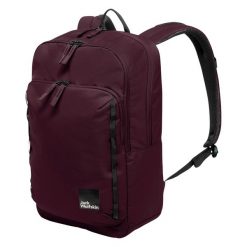 Plecak miejski Jack Wolfskin Terracade. Fioletowe plecaki damskie Jack Wolfskin, bez wzorów, sportowe. Za 299.99 zł.