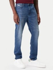 Calvin Klein Jeans Jeansy LV04RE781G Niebieski Slim Fit. Niebieskie jeansy męskie Calvin Klein Jeans. Za 309.99 zł.
