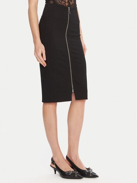 Patrizia Pepe Spódnica ołówkowa 8G0485 A025 Czarny Regular Fit. Czarne spódniczki damskie Patrizia Pepe, bez wzorów, z syntetyku, ołówkowe. Za 599.99 zł.