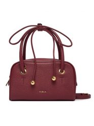 Furla Torebka Poppy Mini WE00915 BX4573 CN 4908S Czerwony ciemny. Czerwone torebki klasyczne damskie Furla, bez wzorów, ze skóry, bez dodatków. Za 1,169.00 zł.