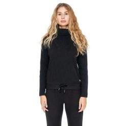 Leone 1947 Warm Touch Damen Rollkragen-Bluza zimowa ze Strickeinsätzen. Czarne bluzy bez kaptura damskie LEONE 1947 APPAREL, z elastanu. W wyprzedaży za 206.29 zł.