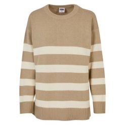 Sweter damski Urban Classics. Białe swetry klasyczne damskie Urban Classics, na zimę, bez kołnierzyka. Za 214.00 zł.