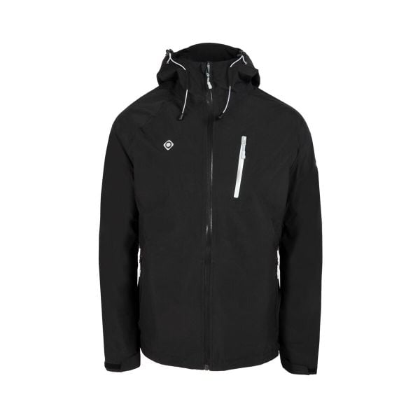 Kurtka techniczna Karako M Shell Mount-Tex wodoodporna | Wysoce oddychająca, wod. Czarne kurtki męskie IZAS, m, bez wzorów, eleganckie, bez kaptura. Za 704.30 zł.