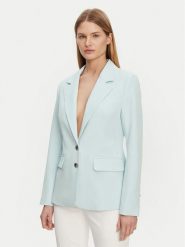Guess Marynarka W5GN59 WH9Y2 Niebieski Regular Fit. Niebieskie marynarki i żakiety damskie Guess, s, z aplikacjami, z syntetyku. Za 349.99 zł.