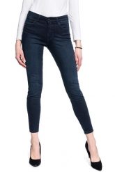 SPODNIE DAMSKIE WRANGLER SKINNY SOFT BLUE W28KJV51J 112128286. Niebieskie spodnie materiałowe damskie Wrangler, bez wzorów, z jeansu. Za 199.99 zł.