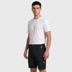 Spodenki trekkingowe męskie Banco. Zielone szorty męskie Aulp, bez wzorów, z elastanu, sportowe. Za 199.99 zł.
