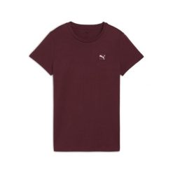 Damska koszulka ESS ELEVATED PUMA Ruby Shimmer Red. Czerwone bluzki damskie Puma, z aplikacjami, bez ramiączek. Za 109.00 zł.