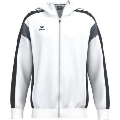 Wielokolorowa kurtka treningowa Erima Celebrate 125 z kapturem. Białe kurtki damskie Erima, bez wzorów, sportowe, z kapturem. Za 343.99 zł.