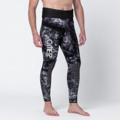 Spodnie do łowiectwa podwodnego Omer Blackstone z neoprenu 5 mm. Spodnie materiałowe męskie OMER, bez wzorów, z neoprenu, sportowe. W wyprzedaży za 389.99 zł.