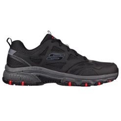 Buty trekkingowe na co dzień męskie SKECHERS HILLCREST skóra. Czarne buty trekkingowe męskie Skechers, ze skóry, bez zapięcia, trekkingowe. Za 329.00 zł.