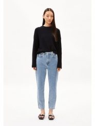 Armedangels Dżinsy ''Mairaa'' - Mom fit - w kolorze błękitnym rozmiar: W32/L34. Niebieskie jeansy damskie ARMEDANGELS, z podwyższonym stanem. Za 244.95 zł.