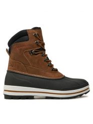Kimberfeel Śniegowce Oliver Brązowy. Brązowe buty zimowe męskie Kimberfeel, ze skóry, bez zapięcia. Za 479.99 zł.