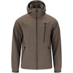 Kurtka wodoodporna Weather Report Delton. Brązowe kurtki męskie Weather Report, m, bez wzorów, bez kaptura. W wyprzedaży za 324.50 zł.