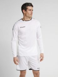Hummel koszulka męska z długim rękawem hml Authentic Poly Jersey. Białe t-shirty sportowe męskie HUMMEL, l, z jersey, bez ramiączek, do biegania. Za 66.00 zł.