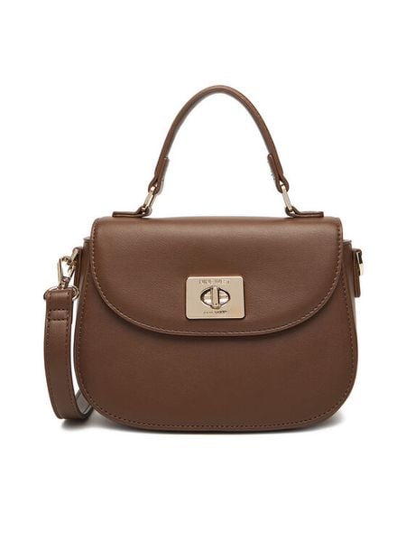 Nine West Torebka CEO-TENNESSEE-LDA8205 Brązowy. Brązowe torebki klasyczne damskie Nine West, bez wzorów, z materiału, bez dodatków. Za 229.99 zł.