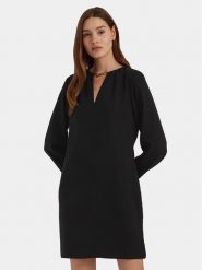 Lauren Ralph Lauren Sukienka codzienna 250919769001 Czarny Regular Fit. Czarne sukienki damskie Lauren Ralph Lauren, na co dzień, bez wzorów, z syntetyku, bez kołnierzyka, bez ramiączek, proste. Za 1,399.00 zł.