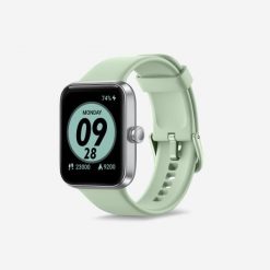 Zegarek smartwatch multisportowy cardio Decathlon CW500 S. Białe, analogowe zegarki damskie Decathlon, plastikowe. Za 179.99 zł.