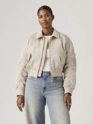 Levi's Kurtka w kolorze szarym rozmiar: M. Szare kurtki damskie Levi's, m, bez wzorów, bez kaptura. Za 272.96 zł.