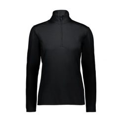 Bluza treningowa damska CMP 30L1086U901. Czarne bluzy bez kaptura damskie CMP, l. W wyprzedaży za 99.99 zł.