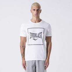 Koszulka sportowa męska Everlast 37M291J861100. Białe t-shirty sportowe męskie Everlast, m, z bawełny, bez ramiączek. Za 135.00 zł.