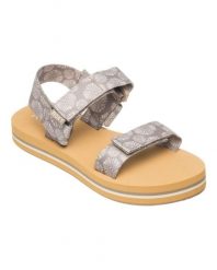 Sandały dla Kobiety ROXY CAGE Brązowy. Brązowe sandały damskie Roxy, bez wzorów, z gumy, bez obcasa. Za 209.99 zł.