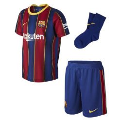 Szorty Nike FC BARCELONA 20/21. Niebieskie szorty męskie Nike, bez wzorów, z materiału, klasyczne. Za 295.85 zł.