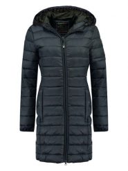 Canadian Peak Płaszcz zimowy "Anguila" w kolorze granatowym rozmiar: L. Niebieskie płaszcze damskie Canadian Peak, na zimę, l, bez wzorów, z puchu. Za 100.99 zł.