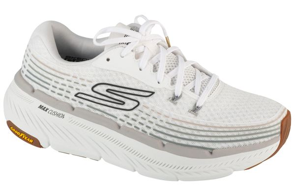 Buty do biegania męskie, Max Cushioning Premier 2.0. Białe obuwie do biegania damskie Skechers. Za 399.99 zł.