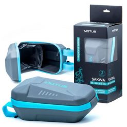 Sakwa na hulajnogę elektryczną Wodoodporna Torba Motus Turquoise Edition 3 L. Niebieskie torebki klasyczne damskie MOTUS, bez wzorów, bez dodatków. Za 99.00 zł.