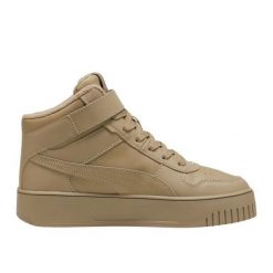 Buty Puma Carina Street Mid Wtr 398050 03 beżowy. Brązowe buty sportowe na co dzień damskie bez wzorów, z gumy. Za 426.42 zł.