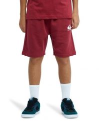 Spodenki z elastyczną talią dla Chłopcy EASY DAY Czerwony. Czerwone szorty męskie Quiksilver, z bawełny, bez kołnierzyka. Za 83.99 zł.