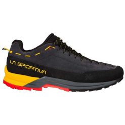 Buty podejściowe męskie La Sportiva Tx Guide Leather. Czarne buty trekkingowe męskie La Sportiva, z gumy, bez zapięcia, trekkingowe. Za 799.99 zł.