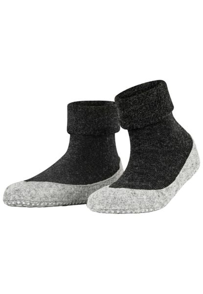 Kapcie damskie Falke Cosyshoe. Szare kapcie damskie Falke, z materiału. Za 226.50 zł.