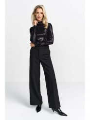 Rich & Royal Koszulka w kolorze czarnym rozmiar: M. Czarne bluzki damskie Rich & Royal, m, bez wzorów, bez kołnierzyka. Za 144.24 zł.