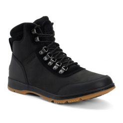 Buty trekkingowe męskie Sorel Ankeny II Hiker Wp. Czarne buty trekkingowe męskie Sorel, na zimę, bez zapięcia. Za 499.99 zł.