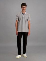 Pioneer Koszulka polo w kolorze szarym rozmiar: 3XL. Szare koszulki polo męskie Pioneer, xl, bez wzorów, z bawełny, bez ramiączek. Za 84.99 zł.