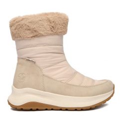 Śniegowce Rieker. Brązowe śniegowce damskie Rieker. Za 429.99 zł.