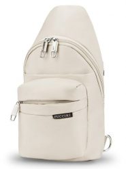 Puccini Plecak w kolorze kremowym - 18 x 30 x 6 cm rozmiar: onesize. Brązowe plecaki damskie Puccini, bez wzorów, z materiału. Za 87.81 zł.