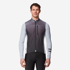Second Life - Koszulka rowerowa szosowa Van Rysel EDR długi rękaw - Stan Dobry. Szare t-shirty sportowe męskie VAN RYSEL, na zimę, l, z materiału, bez ramiączek, rowerowe. Za 125.99 zł.