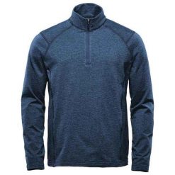 Męska Bluza Treeline Performance Quarter Zip. Niebieskie bluzy bez kaptura męskie STORMTECH, m. Za 266.99 zł.