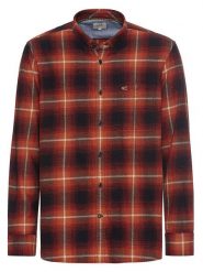 Camel Active Koszula w kolorze czerwono-czarnym rozmiar: M. Czarne koszule męskie Camel Active, m, bez wzorów, z bawełny, bez kołnierzyka, bez ramiączek. Za 139.87 zł.