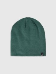 CZAPKA MĘSKA 4F PRZEJŚCIOWA Z CIEPŁYM POLAREM ACAPM577 L. Zielone czapki męskie 4f, bez wzorów, z polaru, eleganckie. Za 36.90 zł.
