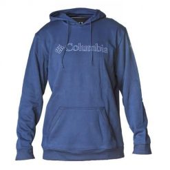 Bluza sportowa męska Columbia 1681664492. Niebieskie bluzy sportowe męskie Columbia, bez wzorów, z bawełny, casualowe, bez kołnierzyka, bez ramiączek. Za 199.99 zł.
