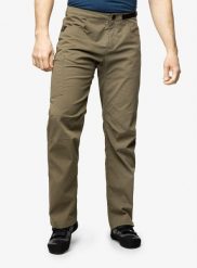 Spodnie wspinaczkowe męskie Edelrid Nose Pants. Brązowe spodnie materiałowe męskie EDELRID, bez wzorów, z materiału, klasyczne. Za 302.49 zł.