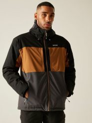 Regatta Kurtka przejściowa "Maland" w kolorze brązowo-czarnym rozmiar: XXL. Brązowe kurtki męskie Regatta, xxl, bez wzorów, bez kaptura. Za 266.03 zł.