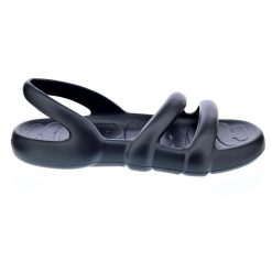 Sandały CAMPER Kobarah Czarny Kobieta. Czarne sandały damskie Camper, bez wzorów, z materiału, bez obcasa. Za 323.90 zł.