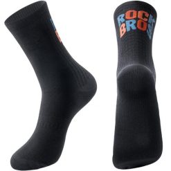 Skarpetki rowerowe kolarskie antybakteryjne Rockbros RB4900 unisex. Czarne skarpetki damskie ROCKBROS, bez wzorów. Za 29.90 zł.