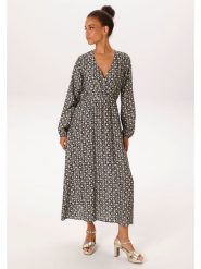 Aniston Sukienka w kolorze szaro-czarnym rozmiar: 38. Szare sukienki damskie Aniston, bez wzorów, bez kołnierzyka, bez ramiączek, maxi. Za 217.99 zł.